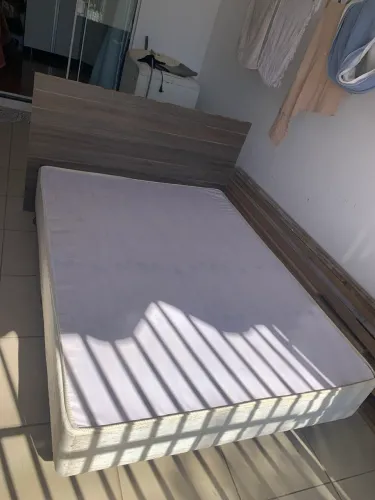 CAMA BOX + CABECEIRA