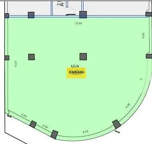 Loja térrea 195 m² para locação - Rudge Ramos, São Bernardo do Campo