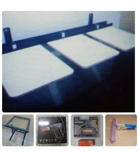 ESTRUTURA SERIGRÁFICA PARA IMPRESSÃO DE CAMISETAS COMPLETO PRONTO PARA USAR ACEITAMOS 