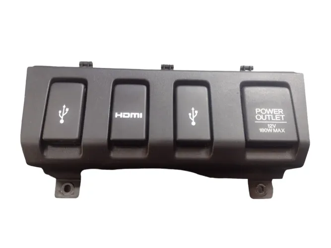 Tomada Usb Honda Hrv 2017 Preto