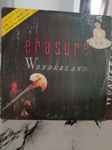 Vinil Erasure WONDERLAND Com Oh, Lamour ao vivo LP