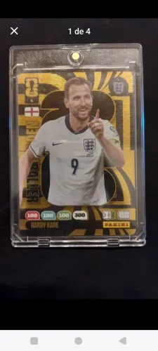 Carta Ultra rara Harry Kane Golden Baller Adrenalin XL Panini