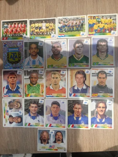 Figurinhas copa do mundo 1998