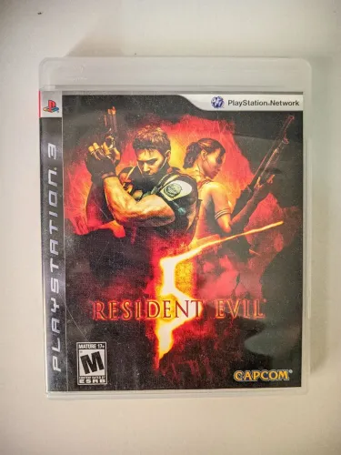 Resident Evil 5 PS3 Original Mídia Física Completo