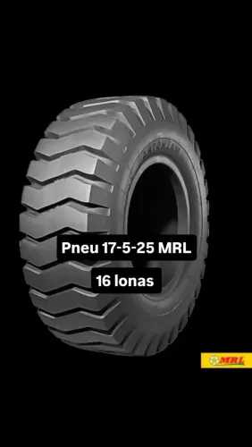 PNEU 17-5-25 MRL 16 LONAS REFORÇADO NOVO