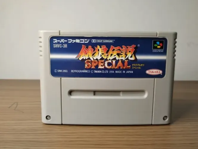 Fatal Fury Especial Super Famicom Original
