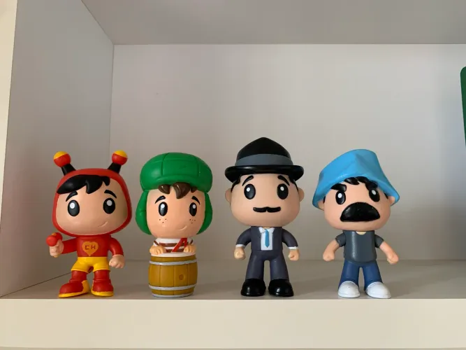 Bonecos turma do chaves