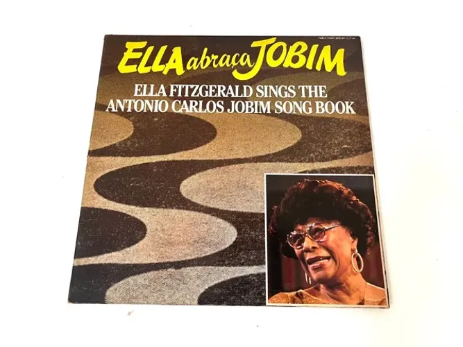 Disco de Vinil Duplo LP Vintage Ella Abraça Jobim Bossa Nova RCA