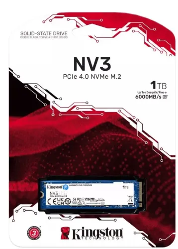 Ssd nvme m.2 Kingston 1tb