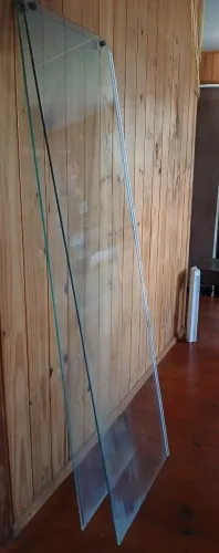 Folha de Vidro para Box