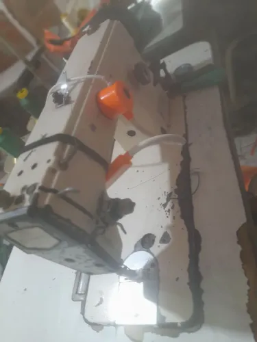Máquina reta bobina grande