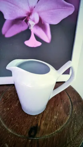 Cremeira Leiteira Vintage Porcelana Pozzani - Novíssima
