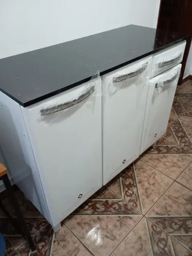 Balcão de cozinha Telasul Cristal com Tampo