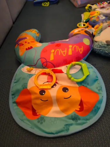 Almofadinha de Atividades para Bebê Conforto da marca Zoop Toys 