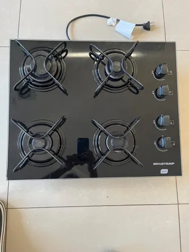 Fogão Cooktop Brastemp 4 bocas 220v