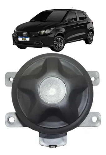 Tampa Furo Do Farol De Milha Fiat Argo 2017 2018 A 2025 2026 Preto Ambos Lados