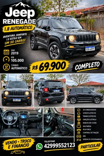 Jeep Renegade 1.8 4X2 Flex 16V Aut. 2019