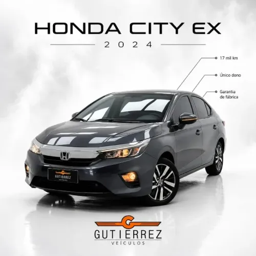 Honda City Sedan EX 1.5 Flex 16V 4P Aut. 2024