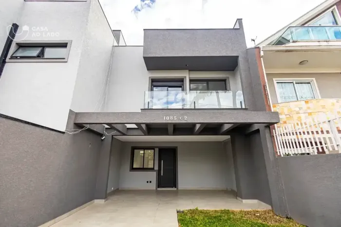 Sobrado 162m² com 3 quartos no Atuba - Curitiba/PR