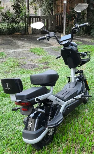 Bike Elétrica Zarpei Trixx 1000W - Chumbo