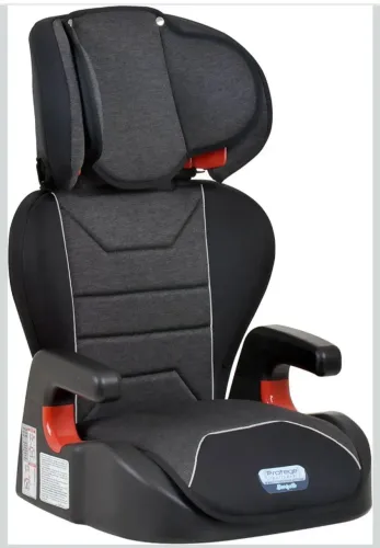 Cadeira Para Auto Burigotto Protege Reclinável 15-36 Kg Mesclado Preto