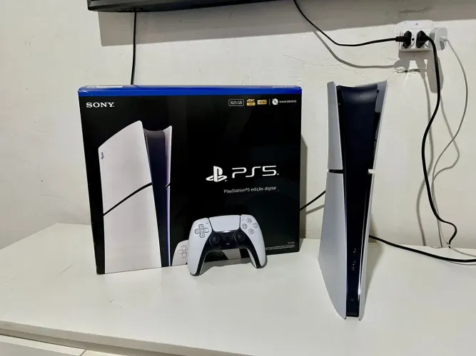 Ps5 Slim 1 jogo da sua escolha
