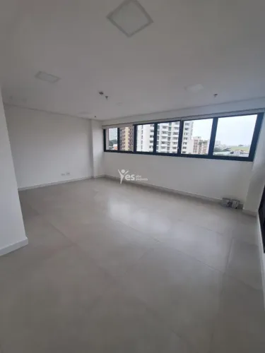 Sala comercial de 37m² para locação com 01 lavabo, Vila Assunção, Santo André REF: 17891