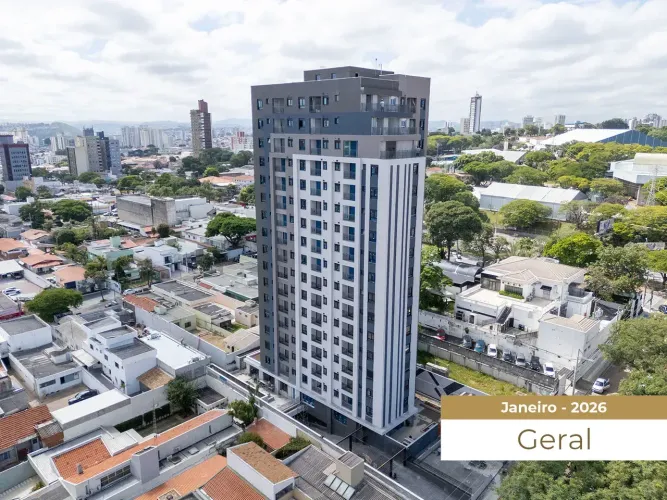 Apartamento NOVO, à venda, em Jundiaí - Design By Tebas - Anhangabaú - AU: 83,92 m² - 2 SU