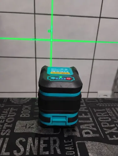 Nível A Laser Verde Kiprim LV8 Multilines - Novo Na Caixa