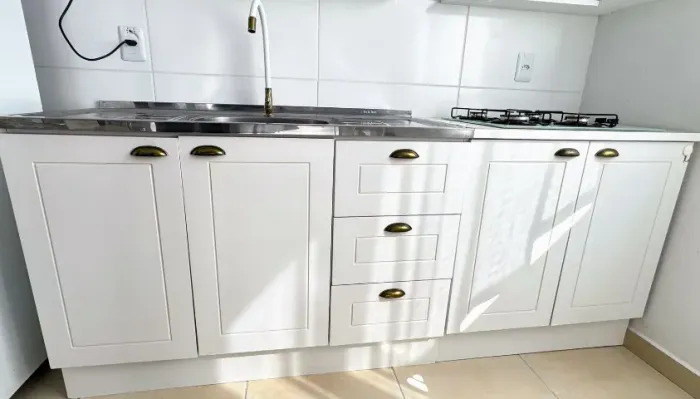 Cozinha Compacta Completa | Pia + Torneira + Cooktop | Excelente Estado