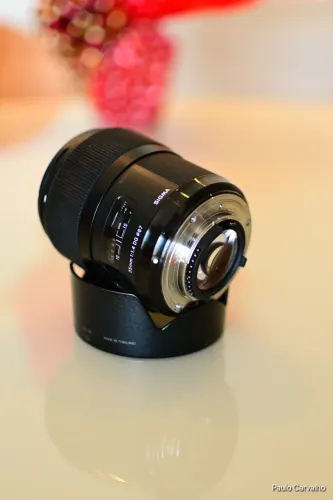 Nikon D5600 com lente Sigma Art 35mm 1.4