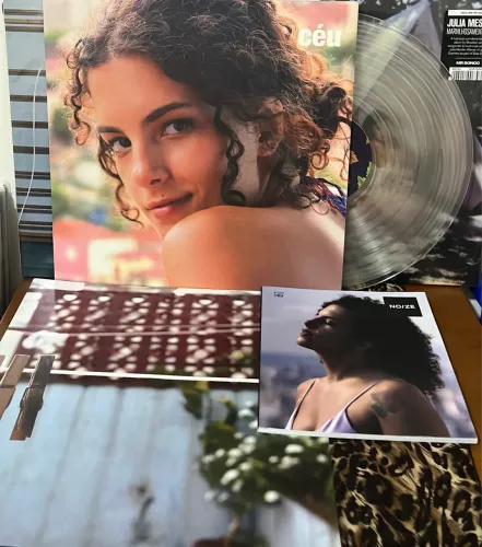 Vinil - Céu + Revista Noize ( contém pequena avaria na parte de cima da capa !!)