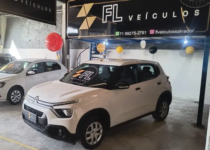 Citroen C3 Live Pack 1.0 Flex 6V 5P Mec. 2024