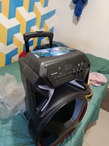 Caixa de som Bluetooth fone de 15 polegadas 