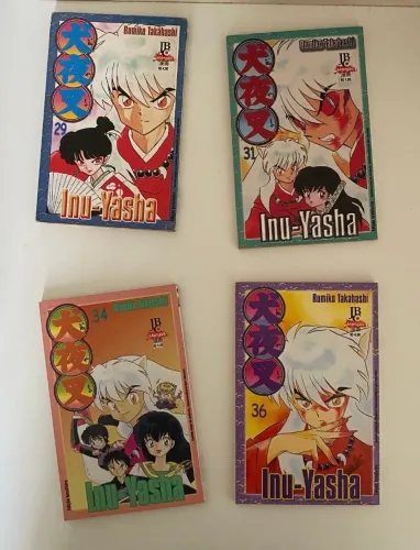 mangás inuyasha diversos