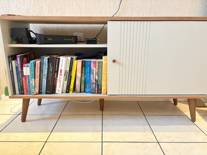 Rack/Estante Retrô para TV e Sala