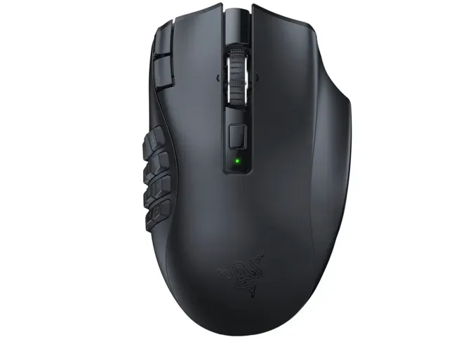 Mouse para jogos MMO sem fio Naga V2