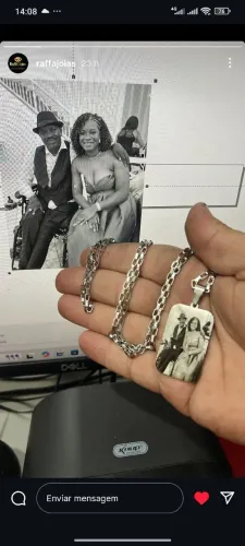 Fotogravação em joias