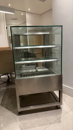 Vitrine Expositora Quente - NUNCA USADA