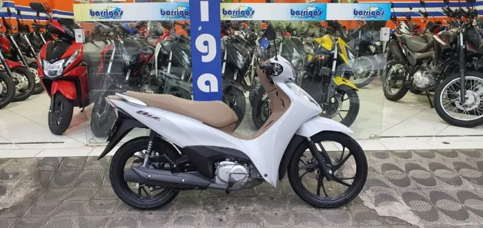 Honda Biz 125Ex 2026 Branca Único Dono Garantia Fábrica