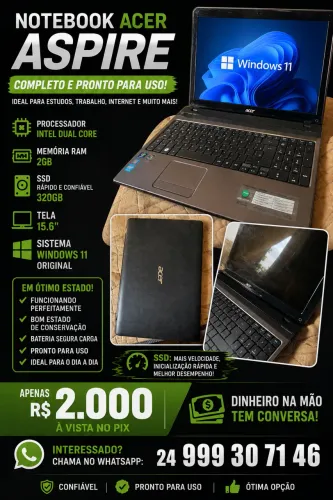 Notebook accer