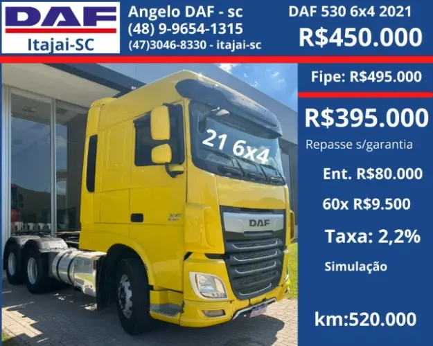 DAF 530 6x4 2021 
