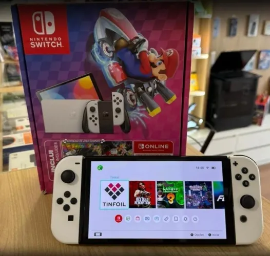 Nintendo Switch OLED| Desbloqueado | 128 GB | Garantia