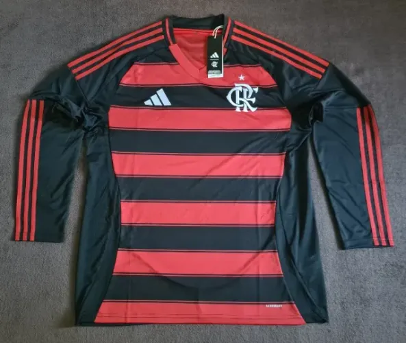 Camisa Adidas Flamengo Long Slivs Tam GG (original / nova)