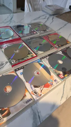 Lote 10 Jogos PS3 Originais (Mídias Impecáveis + 9 Completos Com Manual!