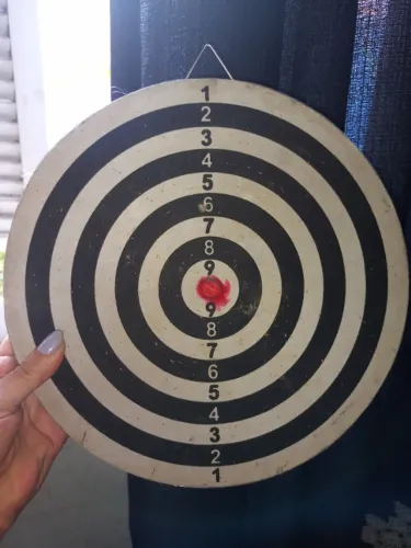 Jogo de Dardo Dardo Alvo Eva 42cm  "placa somente