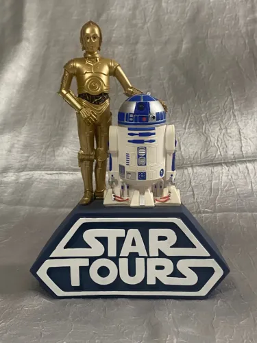 Cofre do Star Wars (C3PO e R2D2)