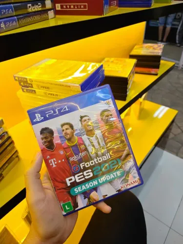 PES 2021 PS4 MÍDIA FÍSICA! ESTADO DE NOVO
