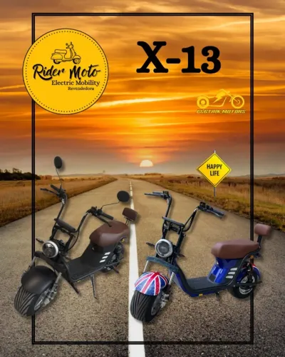 MOTO ELÉTRICA X-13 1000W/2000W SEM CNH (Melhor preço OLX) 