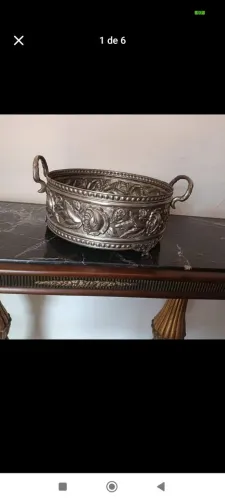 FLOREIRA/FRUTEIRA ANTIGA (BANHO DE PRATA)